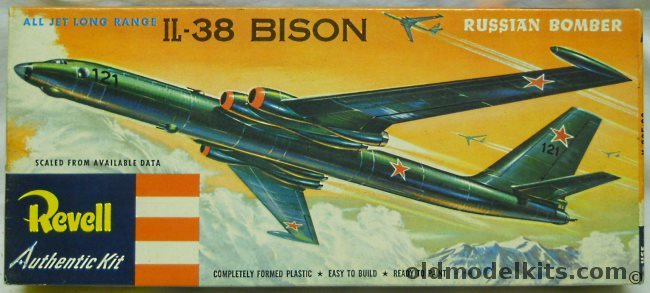 Revell 1/169 IL-38 Bison Russian Bomber 'S' Issue, H235-98 plastic model kit